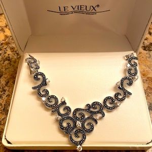 Le Vieux Marcasite Necklace